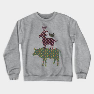 farm animals Crewneck Sweatshirt